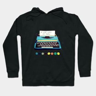 typewriter Hoodie